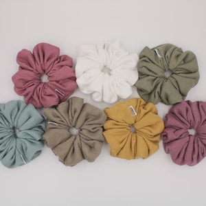 Sweatshirt Scrunchie - Two Sizes - Regular Extra Large (XL) - Hair Accessory - Elastic