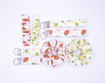 Fruit Scrunchie - Hair Accessory - Elastic - Summer Hairtie - Gifts for Girls