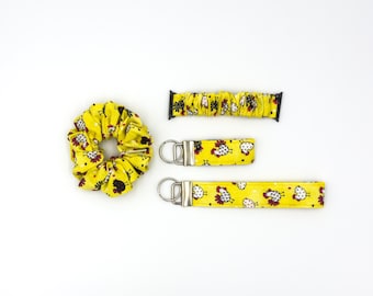 Animals Scrunchie Watch Band for Apple Watch - Stretchy Comfortable Replacement Watch Band