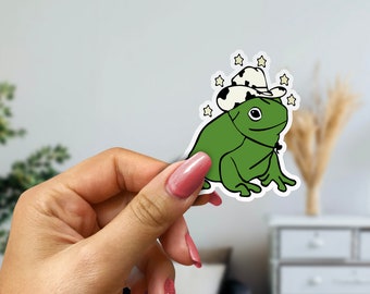 Frog Wearing Hat - Etsy
