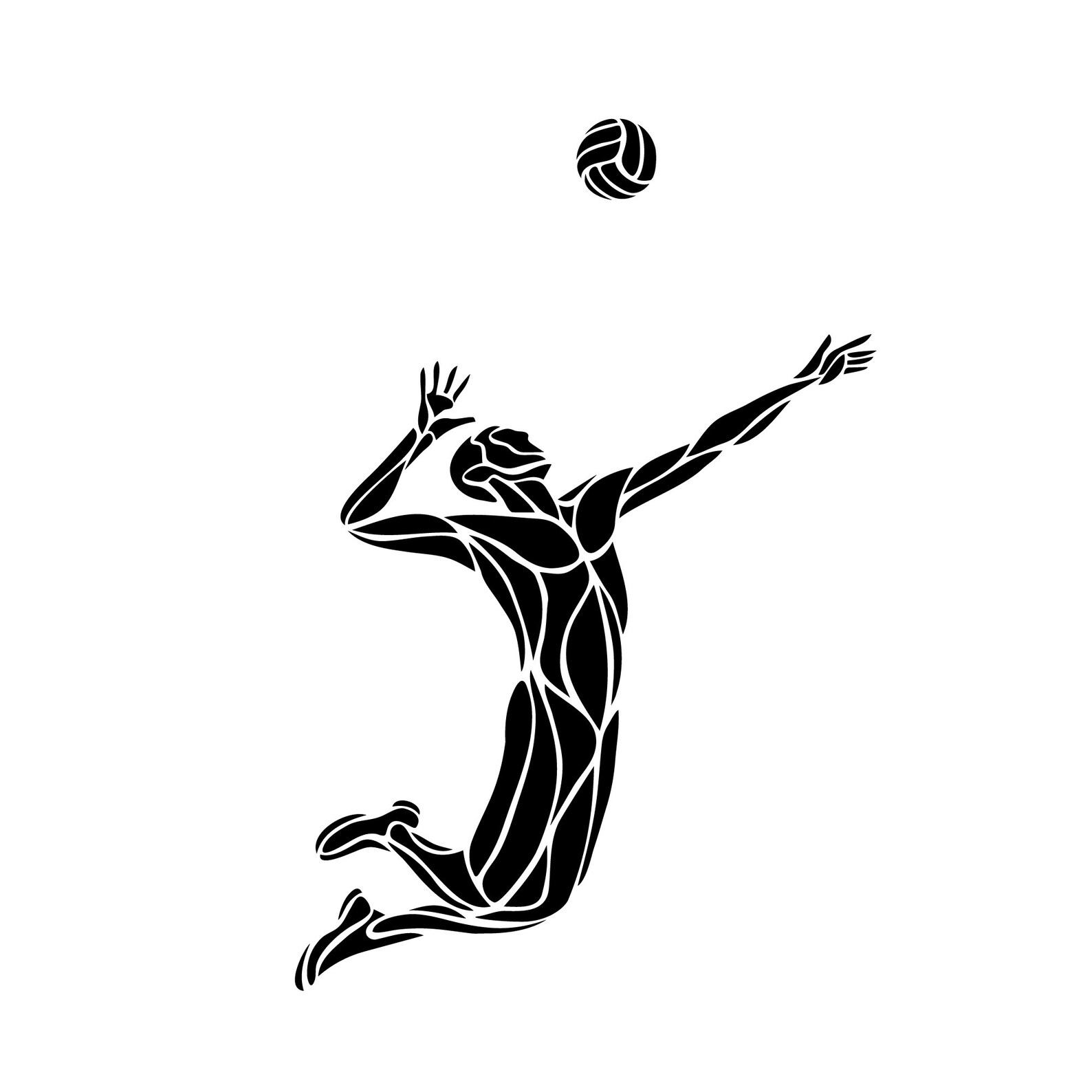 Тату волейбол эскизы