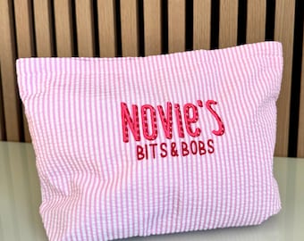 Personalised Baby Pouch | Custom Name Toy Organiser, Hospital Bag Essential