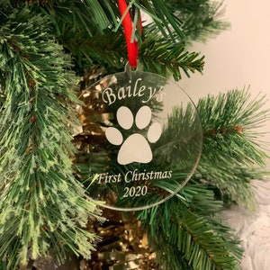 Pet’s First Christmas Bauble