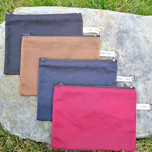 Monedero, billetera para tarjetas de crédito, bolso pequeño impermeable, monedero de lona encerada, ¡un regalo fantástico para los hombres que lo tienen todo!