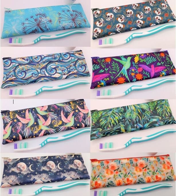 Toothbrush Bag for Travel Toothbrush Travel Case Etsy UK