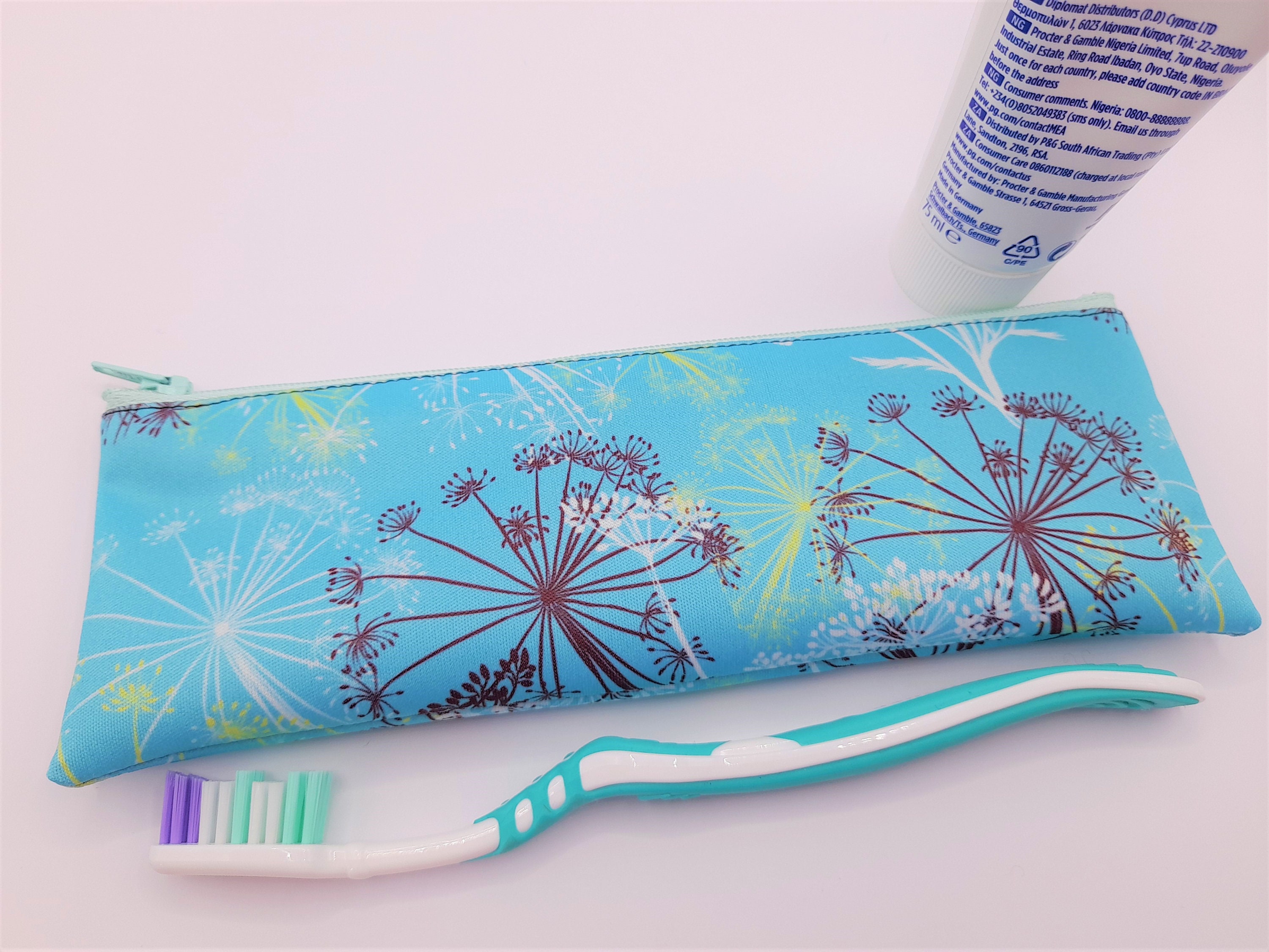 Toothbrush Bag for Travel Toothbrush Travel Case Etsy UK
