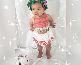Moana Costume Baby Etsy Moana Costume Baby Etsy