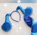 Blues Clues Headband / Magenta headband / Blues Clues Ears / Magenta Ears