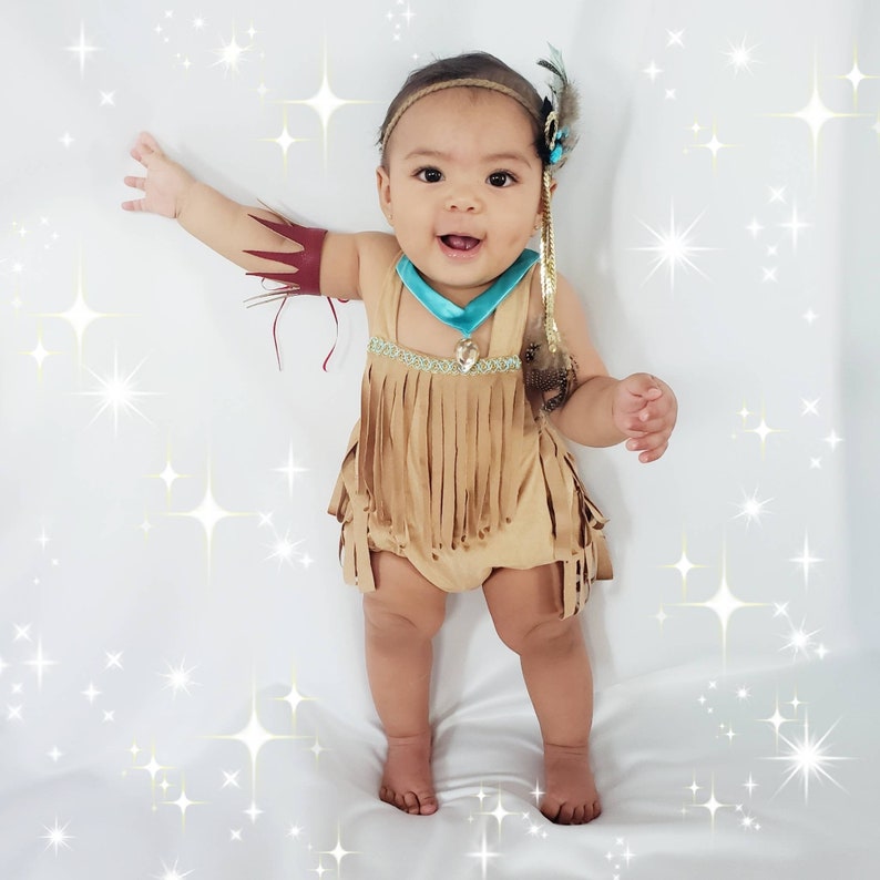 Pocahontas Inspired Romper / pocahontas Costume / Baby Etsy
