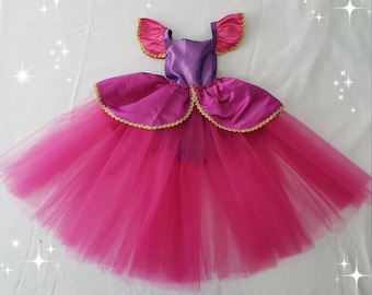 Cinderella’s Stepsisters Anastasia or Drizella Tutu Romper Dress / Note: Headband and Accessories Not Included