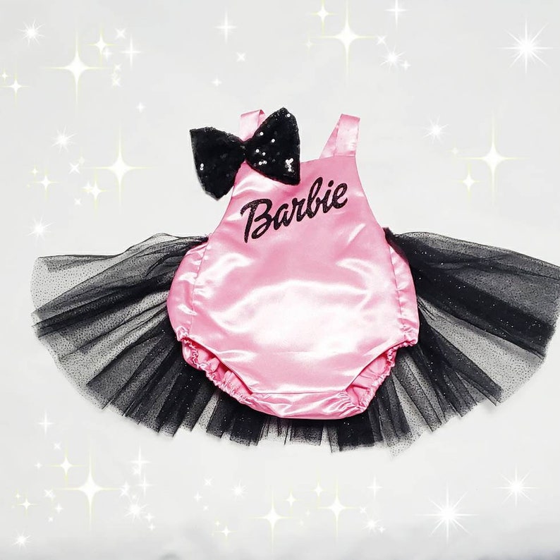 Barbie Inspired Romper / Barbie Costume / Baby Barbie / | Etsy