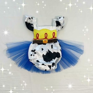Toy Story Jessie Inspired Romper / Jessie Costume / Toy Story / Disney Princess / Note: Headband and Accessories Not Included