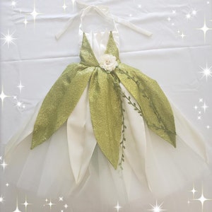 Princess and The Frog Princess Tiana Inspired Dress / Note: Headband and other accessories are NOT included