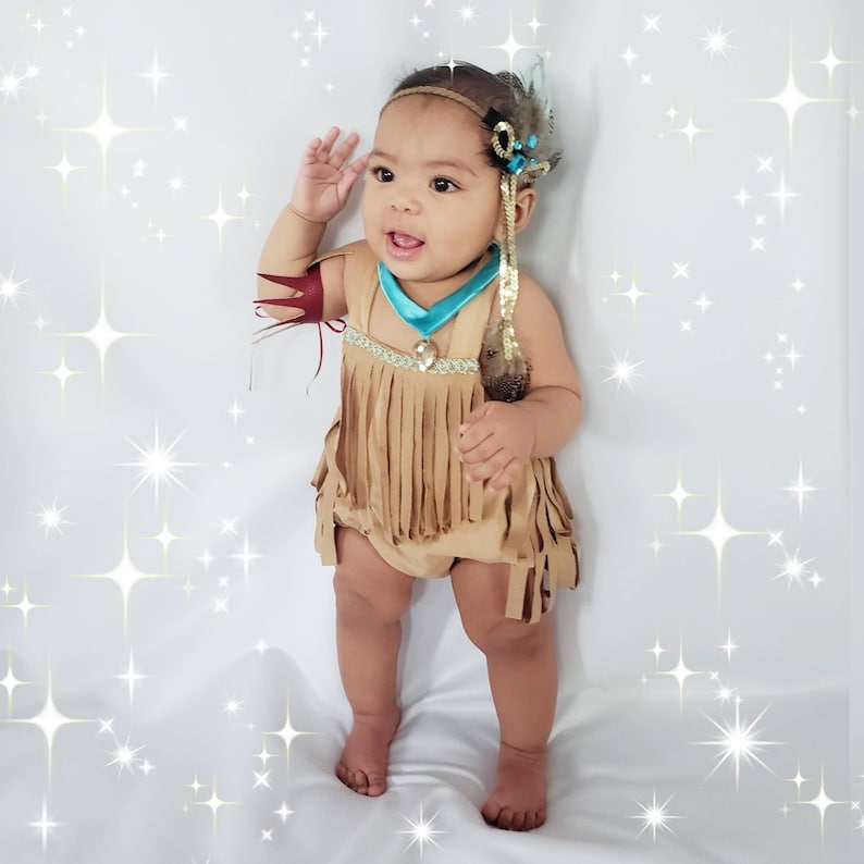Pocahontas Inspired Romper / pocahontas Costume / Baby Etsy