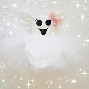 Girl Ghost Dress/cute ghost dress / Baby ghost costume /ghost dress / Note: Headband and Accessories Not Included