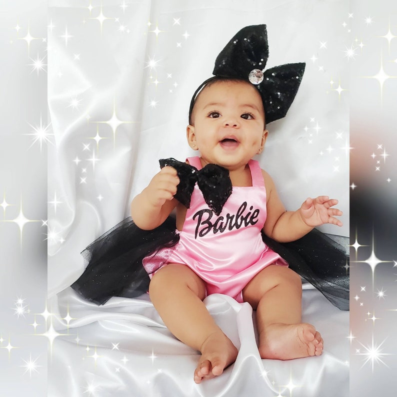 Barbie Inspired Romper / Barbie Costume / Baby Barbie / | Etsy