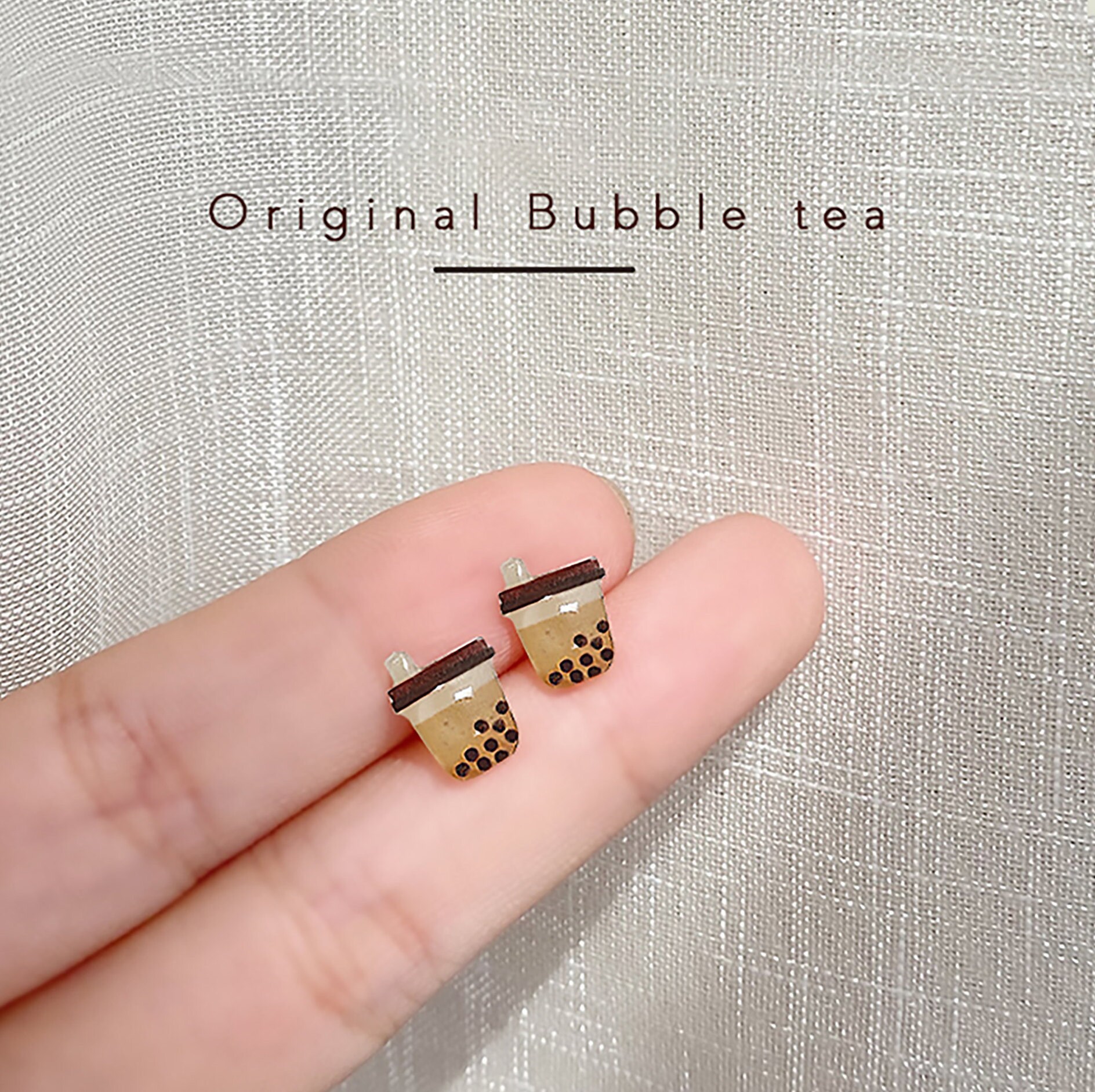 Bubble Tea Dangling Earrings – Pearl River Mart