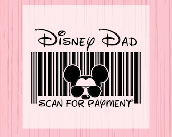 Dad Scan für Zahlung DTF-Transfer