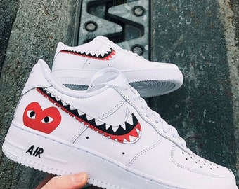 custom cdg air force 1