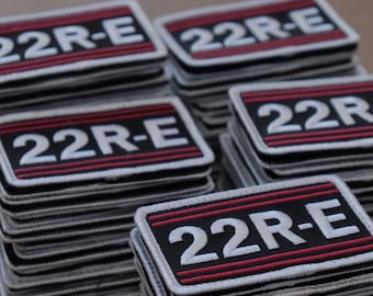 Toyota 22R-E Engine Embroidered Patch