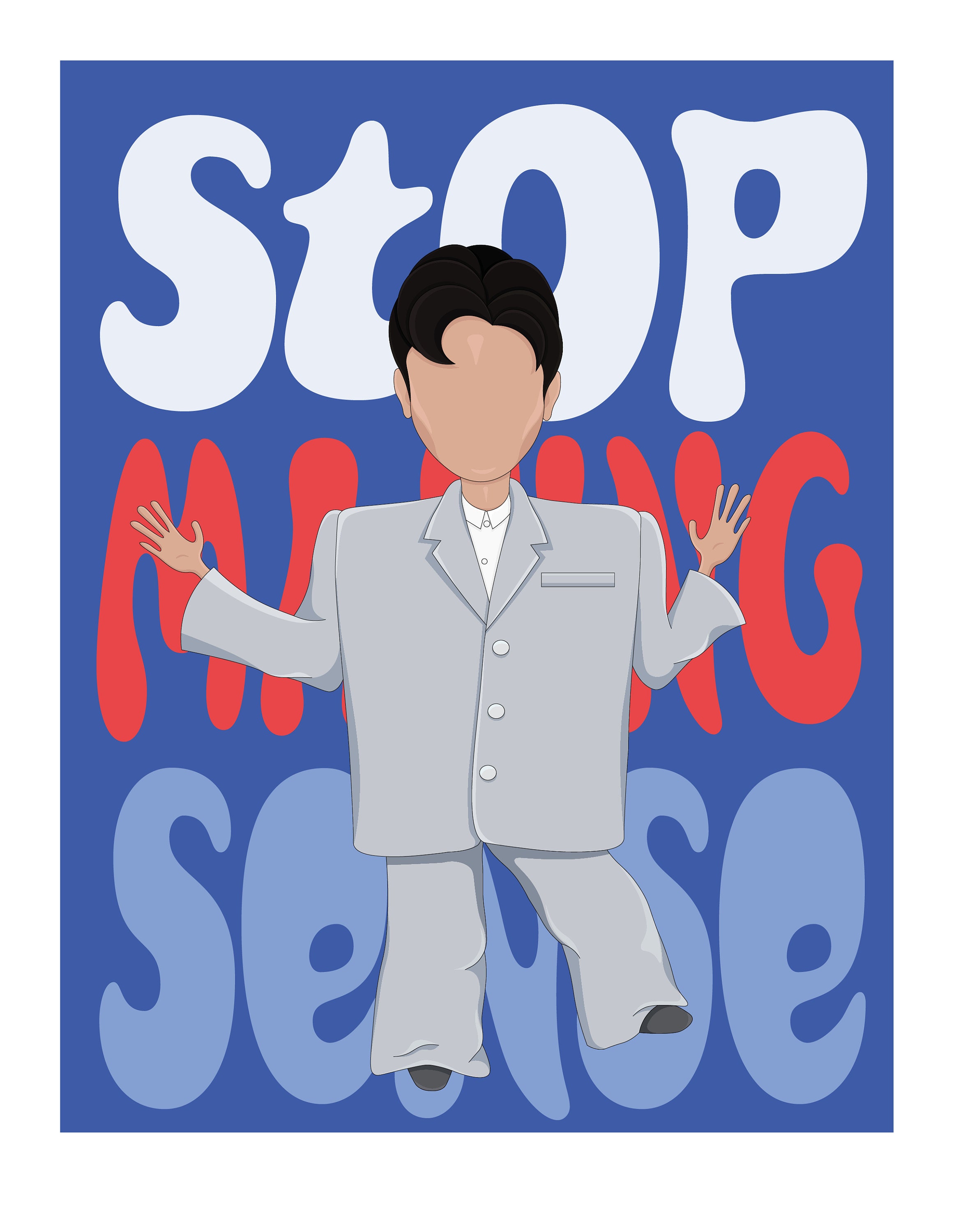 TALKING HEADS Stop Making Sense David Byrne Print Poster A4 Etsy