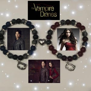 Character Couple/Friendship Bracelets Damon x Elena