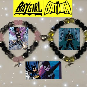 Character Couple/Friendship Bracelets Batman x Batgirl