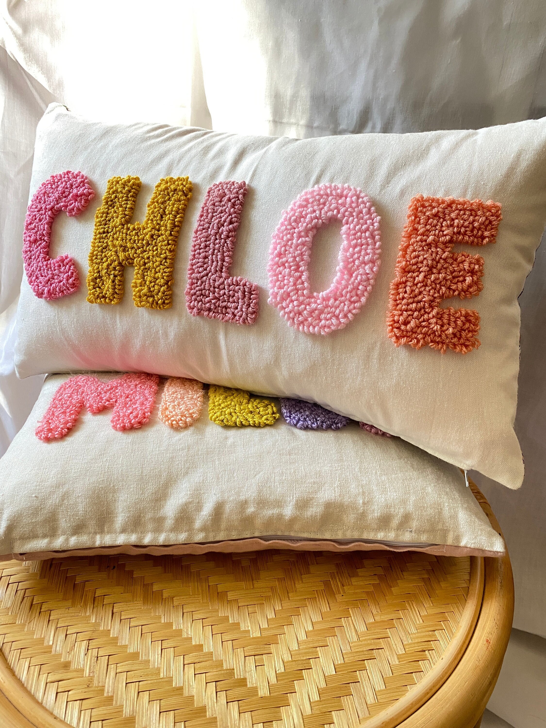 60% Sale Monogram Pillow Initial Name Letter Pillow Kids 