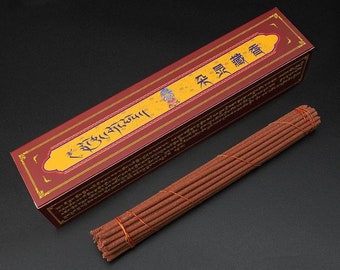 Kadzidełka Katok Monastery Formula ~ Tybetańskie kadzidełka ~ Wykonane przez klasztor Katok do oczyszczania, uzdrawiania, relaksu, medytacji i kultu Buddy