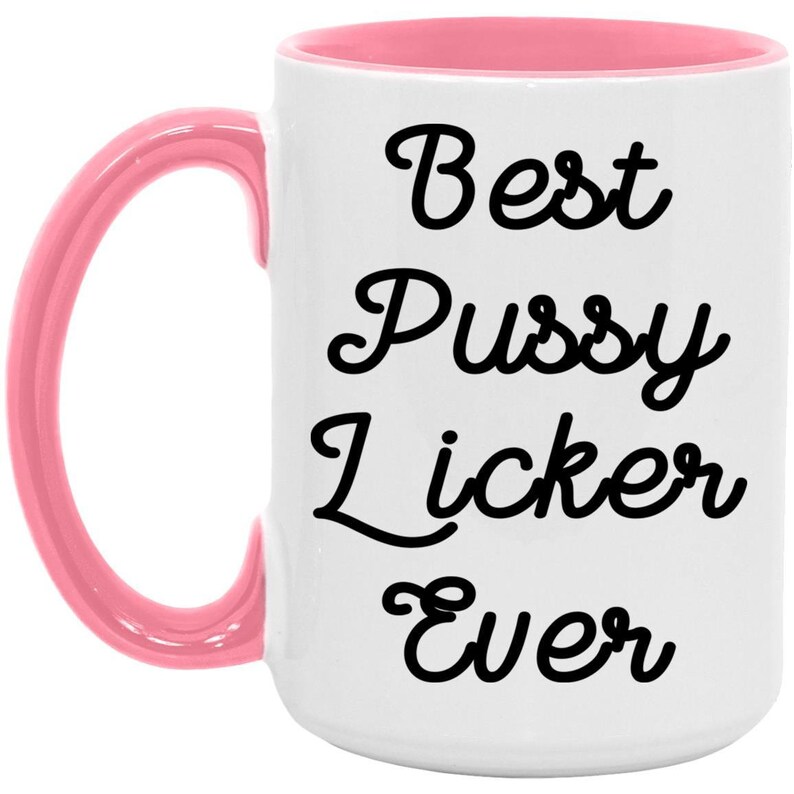 Funny Dirty Coffee Mug Cup Gifts, Cunnilingus Best Pussy Licker, WLW Lesbian Straight Coffee Mug