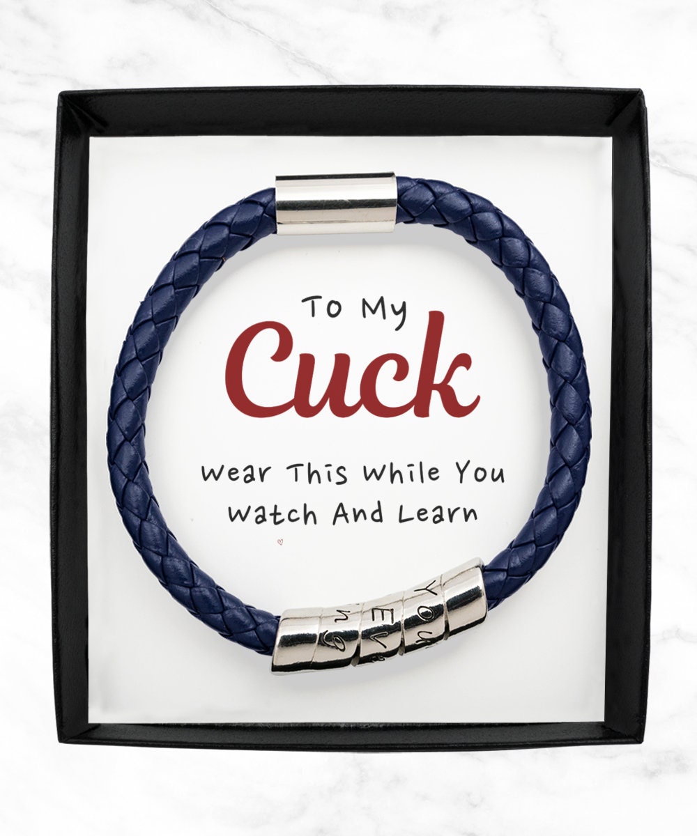 Cuckold Bracelet Gifts for Cuck Husband Boyfriend Swingers Porn Photo