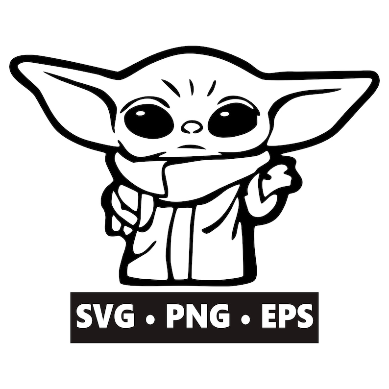 Free Free 340 Baby Yoda Svg Free SVG PNG EPS DXF File