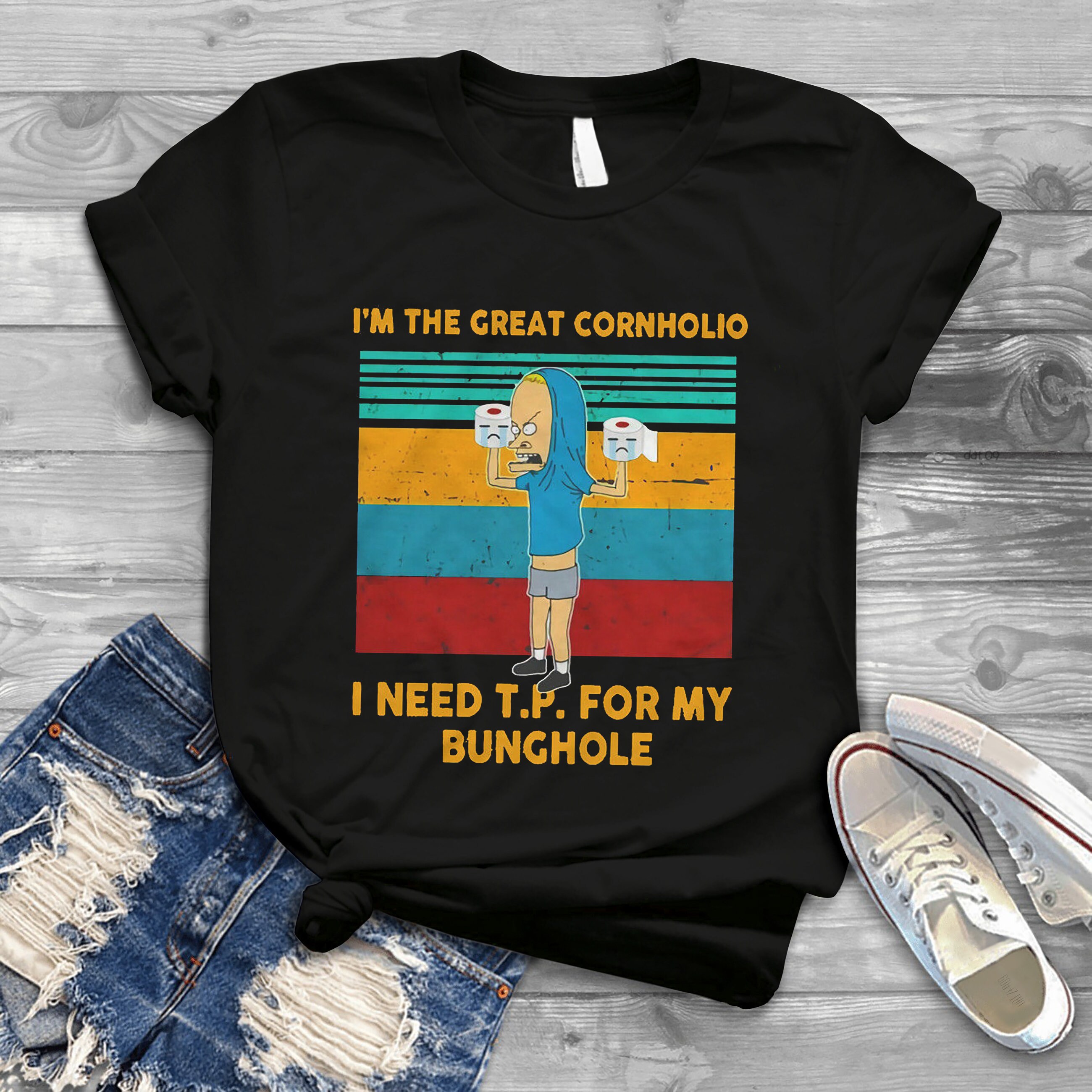 I'm The Great Cornholio I Need Tp for My Bunchole Vintage Etsy