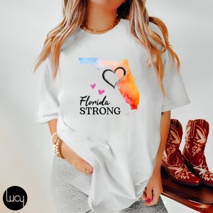 Florida Strong Milton Hurricane Vintage T-Shirt, Hurricane Survivor, Resilience Shirt, Florida Shirt, Milton Survivor Shirt