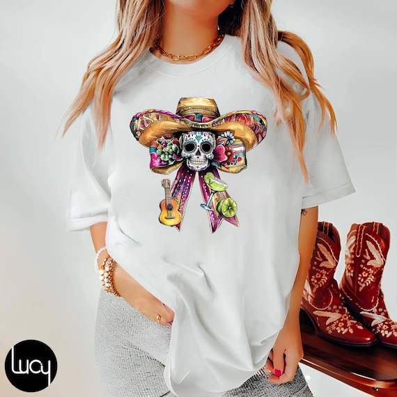 Camisa de laço coquete Cinco de Mayo, moletom engraçado de verão