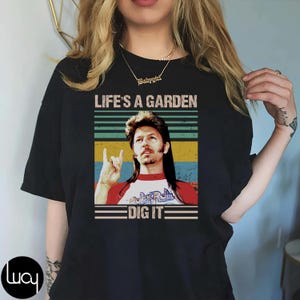 Joe Dirt Life&#39;s A Garden Dig It Vintage Unisex T-Shirt, Joe Dirt Movie Shirt, Funny Joe Dirt Shirt , David Spade Shirt, Funny Meme Joe Dirt