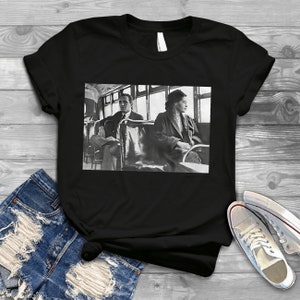 Rosa On Bus Parks Nah 1955 Civil Rights Black History Month T-Shirt, Black History Month Shirt, Rosa Parks Shirt, Human Rights Shirt