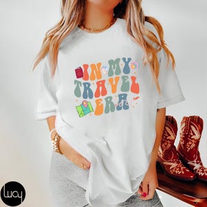 In meiner Reise-Ära Vintage T-Shirt, Reise-Shirt, Reisen-Shirt, Reise-Liebhaber-Shirt, Abenteuer-Shirt, Camping-Shirt, Picknick-Shirt