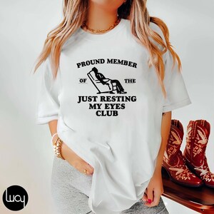 Just Resting My Eyes Shirt, Funny Dad Shirt, Gift for Dad, Funny Fathers Day Shirt, Funny Mens Tshirt, Dad T Shirt, Fathers Day Gift