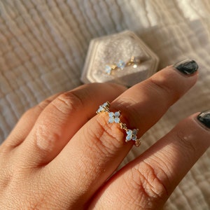 Princess Diaries Ring | Opalite | New Beginnings Stone| Adjustable | Fast Shipping