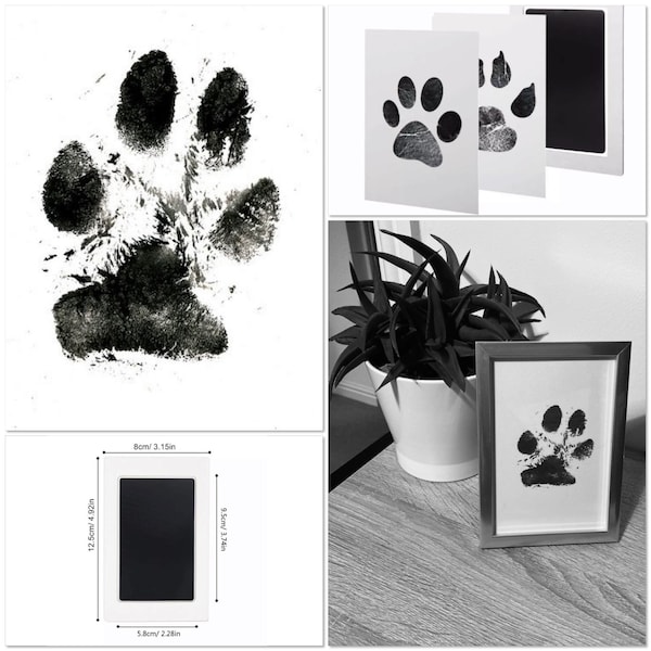 Inkless Paw Printing Kit. Dog Paw Printing. Cat Paw Printing Kit. Pet Christmas Gifts. Pet Keepsake.