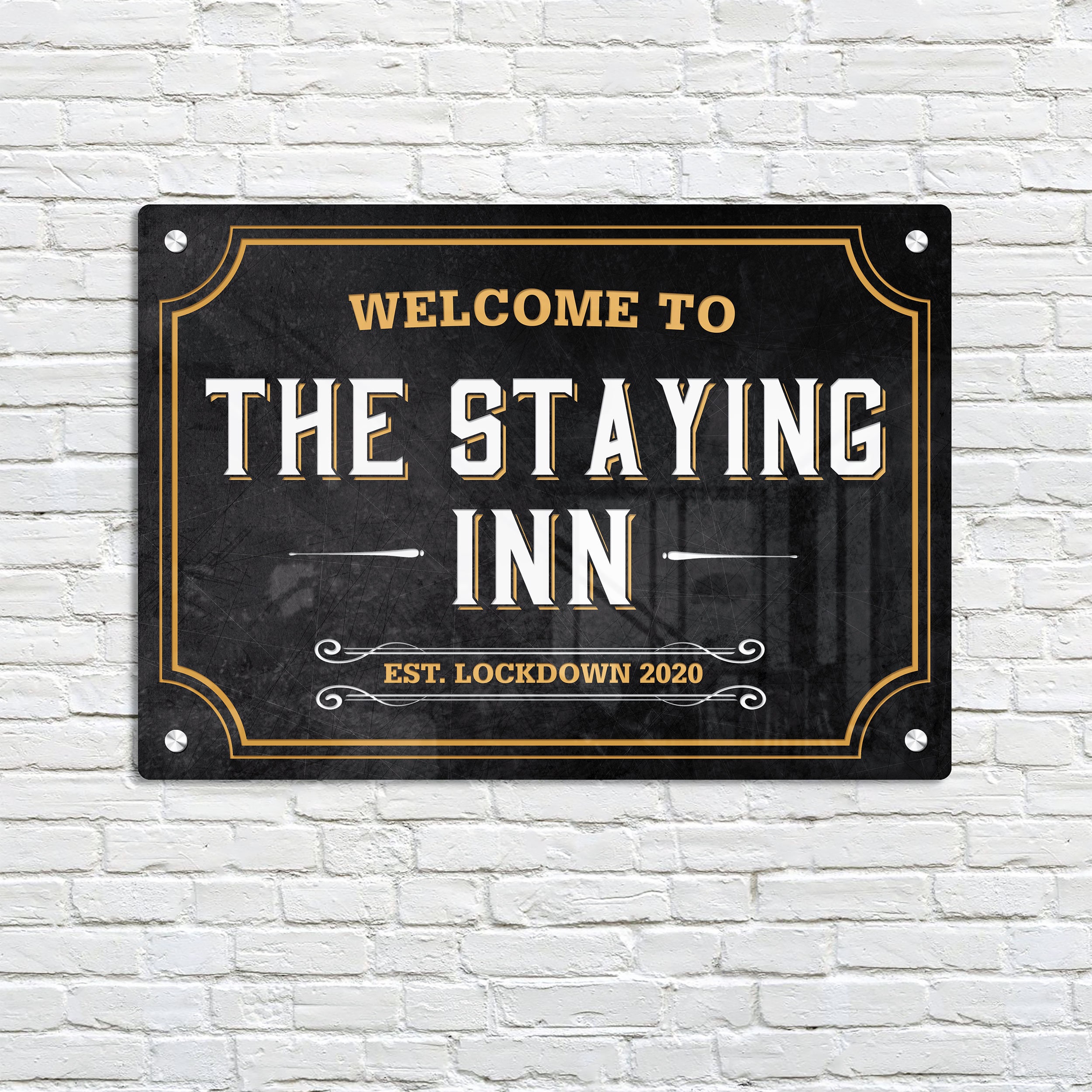 Personalised Bar Sign with Rustic Black Chalk Board Etsy