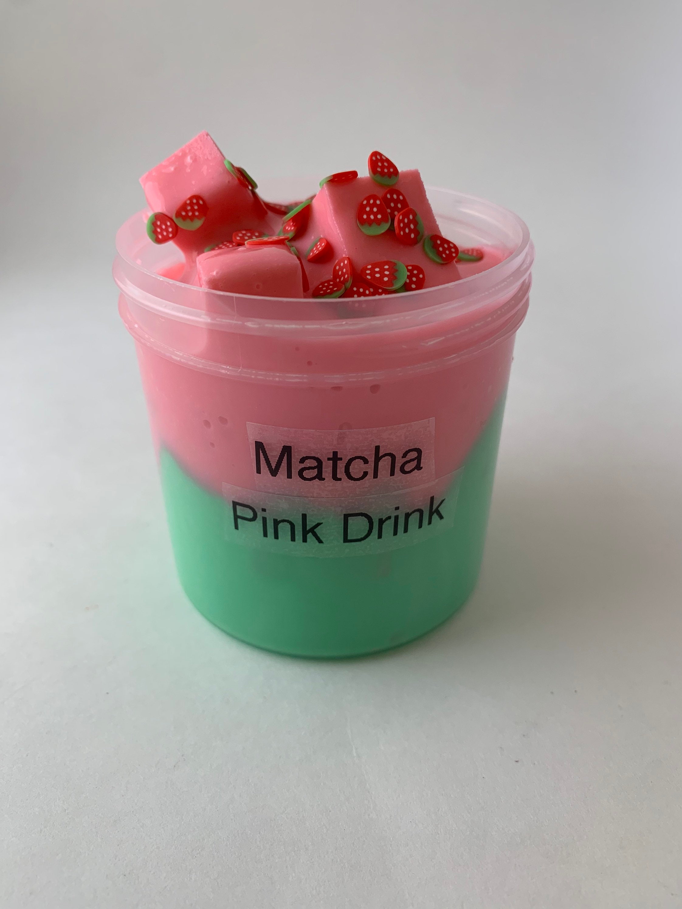Matcha Pink Drink Etsy