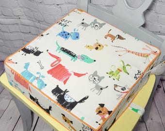 Toddler Booster Seat Cushion: Anti-Slip, Adjustable Straps