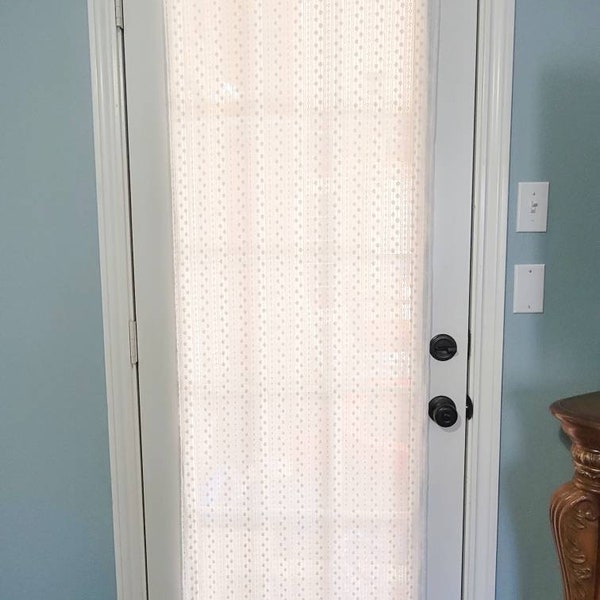Door Window Curtain, Sidelight Curtain, French Door Curtain, Front Door Curtain, Door Curtain