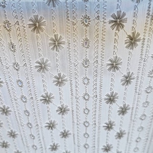 Door Window Curtain, Sidelight Curtain, French Door Curtain, Front Door Curtain, Door Curtain image 3