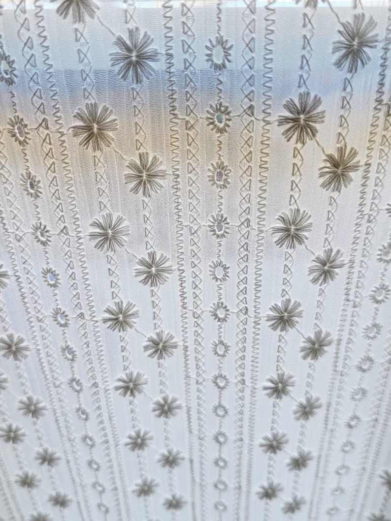 Door Window Curtain, Sidelight Curtain, French Door Curtain, Front Door Curtain, Door Curtain image 3