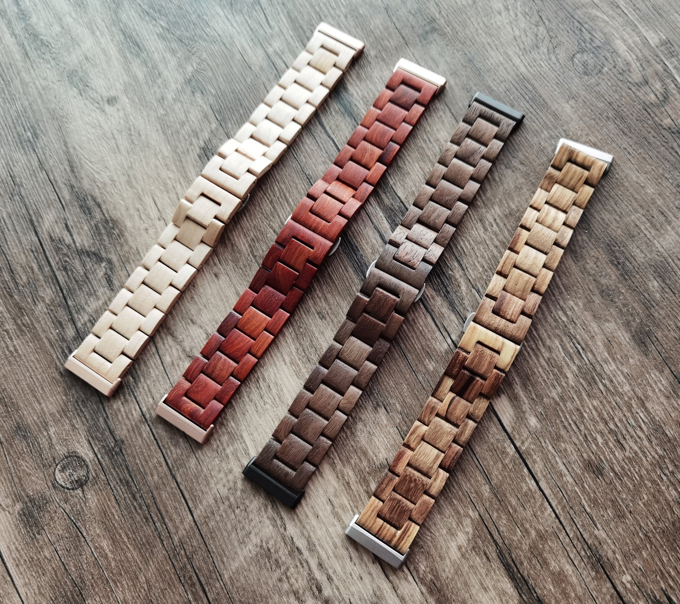 Wooden clearance fitbit band
