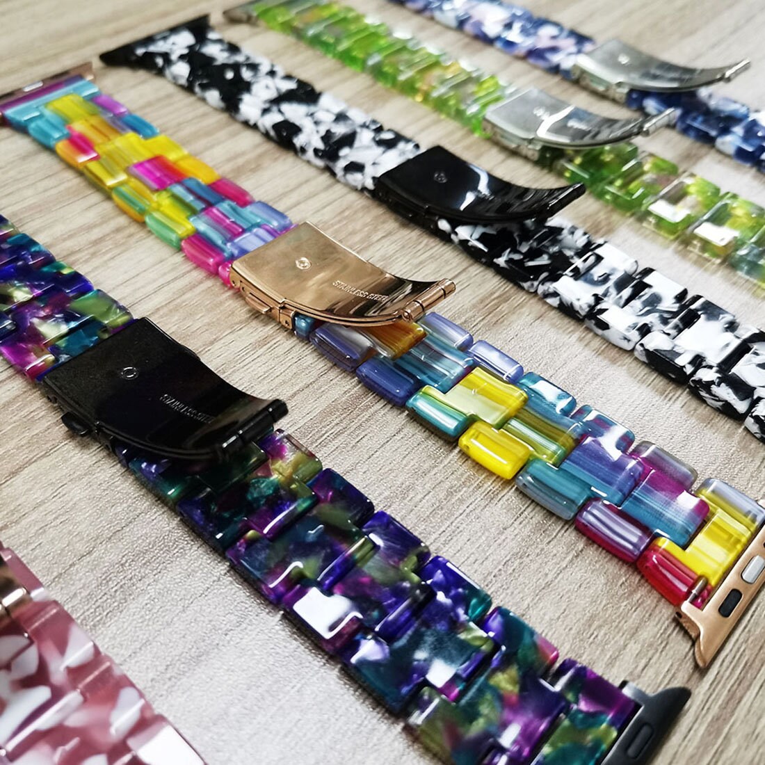 Fitbit Versa 3/sense Resin Band Lightweight Ceramic Resin Etsy