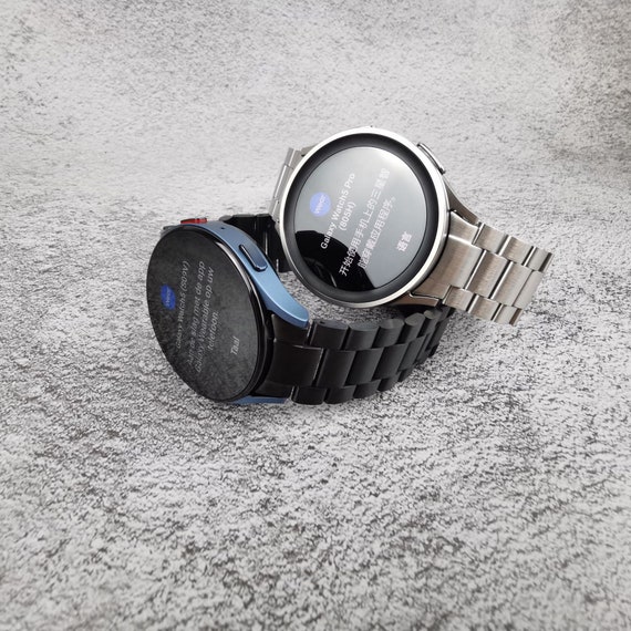 Correa de reloj Galaxy Watch 6, Correa de acero Galaxy Watch 5 de 40/44 mm
